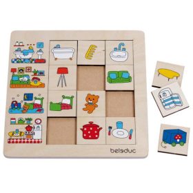 Otthonunk - Témacsoportosító játék 24 hó+