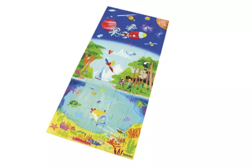 Padló puzzle-Tenger és világűr között