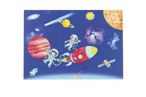 Padló puzzle-Tenger és világűr között
