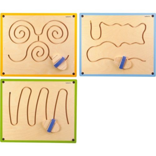 Íráselőkészítés - vonalvezetés a falon, Hullám