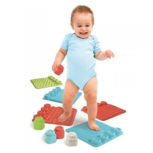Clemmy - Szenzoros játszószőnyeg- és építőkockaszett 6 hó+