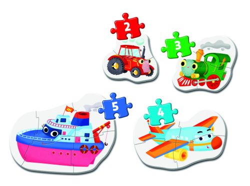 Első puzzle - Járművek 24 hó+