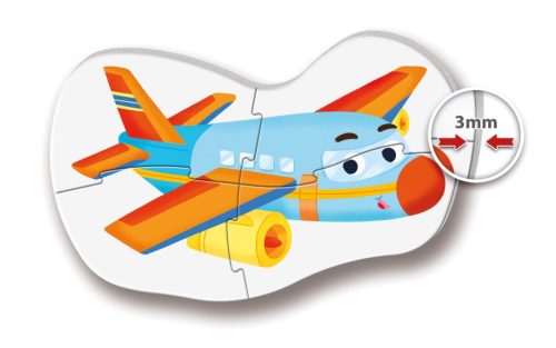 Első puzzle - Járművek 24 hó+