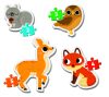 Első puzzle - Erdei állatok 24 hó+