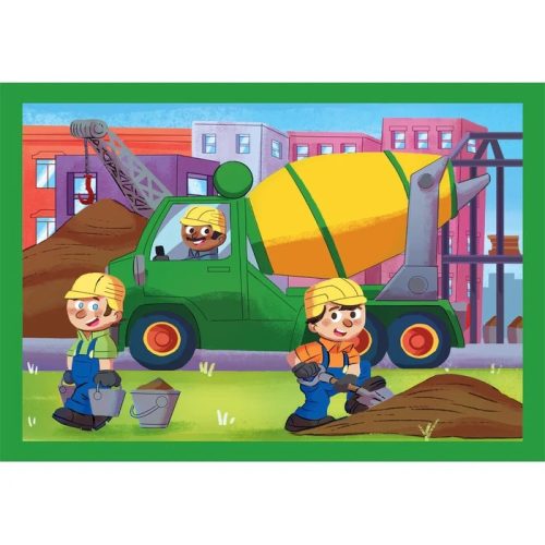 Puzzle 4 az 1-ben - Szorgos munkások