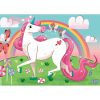 Puzzle 2x20 darabos - Mágikus unikornis