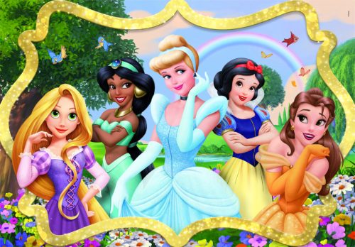 Puzzle 104 darabos - Hercegnők