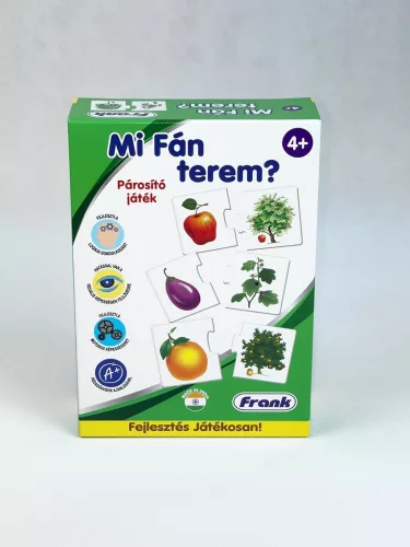 Mi fán terem? - párosító játék