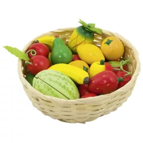 Nagy, kosaras gyümölcsszett