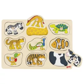 Puzzle - Kihez tartozik? Mintapárosító 12 hó+