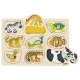 Puzzle - Kihez tartozik? Mintapárosító 12 hó+