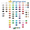 Hama MIDI gyöngy - vegyes 30000 db-os - 208