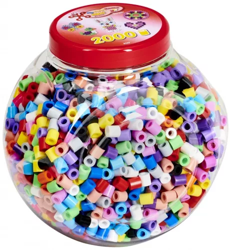 Hama MAXI Első gyöngykészletem - 2000 db-os vegyes szín - 8588