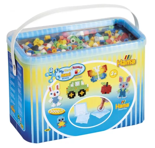 Hama MAXI Első gyöngykészletem - 3000 db gyöngy+alaplap - 8805
