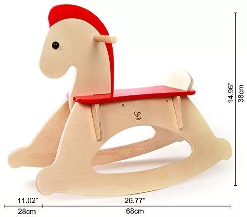 Hape Biztonságos Hintaló - 10 hó+