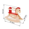 Hape Biztonságos Hintaló - 10 hó+