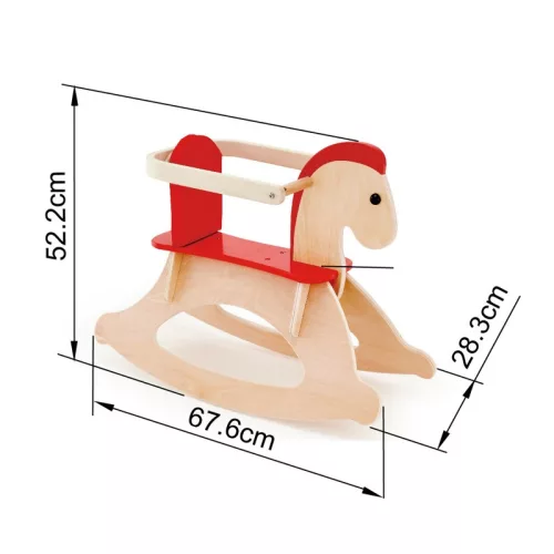 Hape Biztonságos Hintaló - 10 hó+