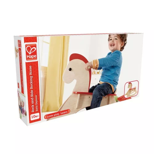 Hape Biztonságos Hintaló - 10 hó+