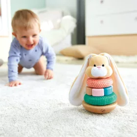 Hape pasztell Montessori nyuszika – 10 hó+