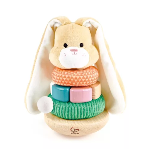 Hape pasztell Montessori nyuszika – 10 hó+