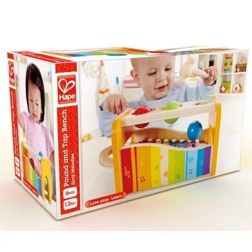 Hape Kalapálós Xylophone - 12 hó+