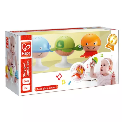 Hape Talpascsörgő-készlet - Cuppantsd rá! - 0 hó+