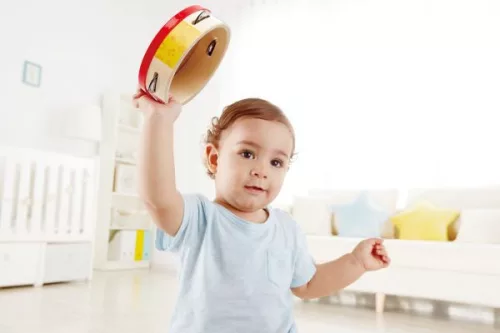 Hape Csörgődob - 12 hó+
