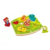 Hape Állatok a farmon - formaillesztő, hangzó puzzle 12 hó+