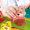 Hape Állatok a farmon - formaillesztő, hangzó puzzle 12 hó+