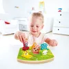 Hape Állatok a farmon - formaillesztő, hangzó puzzle 12 hó+