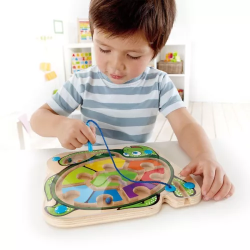 Hape Vezesd a helyére! - Mágneses íráselőkészítő - teknős - 12 hó+