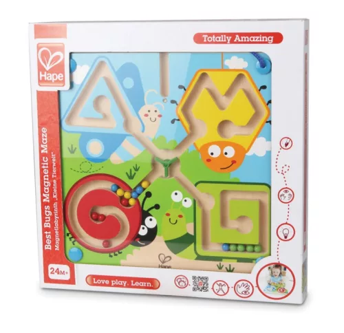 Hape Vezesd a helyére! - Mágneses íráselőkészítő - csigás - 24 hó+