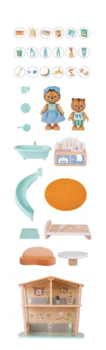 Hape Tigrisék vidám dzsungel háza
