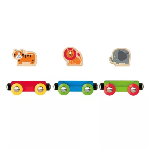 Hape Vonatozó vadállatok - mágikus vonat - 24 hó+