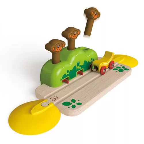 Hape Ugráló majmok -vonat szett kiegészítő 24 hó+