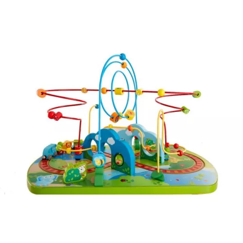 Hape Vonatozás a dzsungelbe-Tekergő asztal - 18 hó+