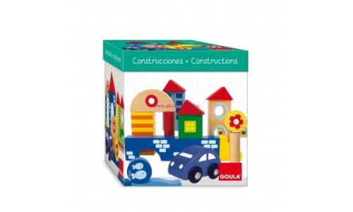 Építőkocka autóval, GOULA 24 hó+