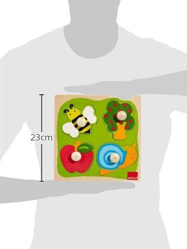 Fogantyús puzzle - Mintapárosító, GOULA 12 hó+