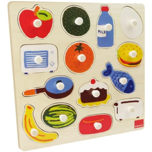 Fogantyús puzzle - Kívül-belül, GOULA 24 hó+