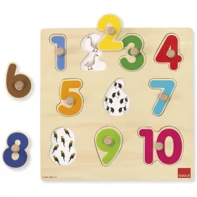 Számok puzzle, GOULA 24 hó+