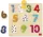 Számok puzzle, GOULA 24 hó+