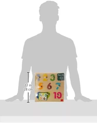 Számok puzzle, GOULA 24 hó+