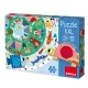 Állati bújócska szárazon és vízen- Vidám felfedező XXL puzzle, GOULA