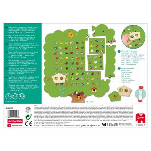 Madárka kereső - Vizuális memória fejlesztő játék, GOULA