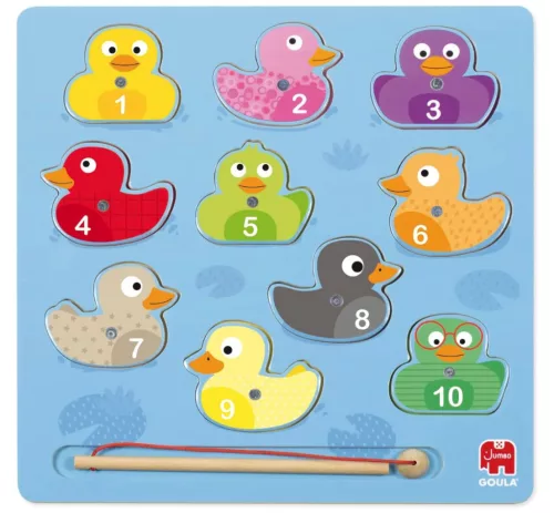 Számoló kacsák-mágneses puzzle GOULA 24 hó+