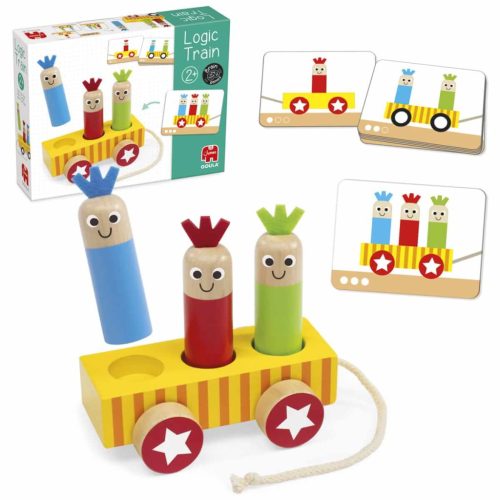 Logikai vonatozás GOULA - Brain games 24 hó+