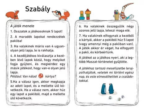 Maszat mesekártya