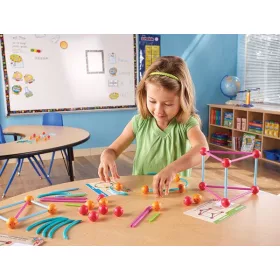 3D Geometriai Építő Készlet