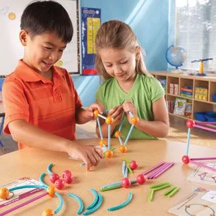 3D Geometriai Építő Készlet