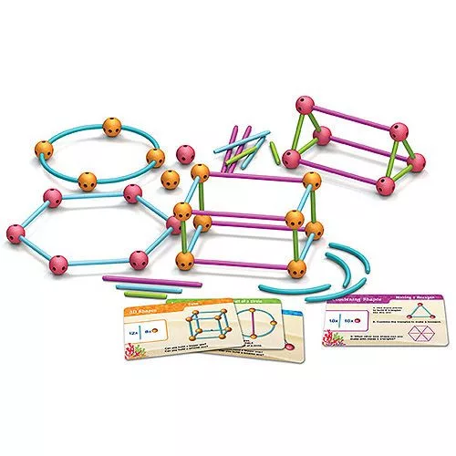 3D Geometriai Építő Készlet